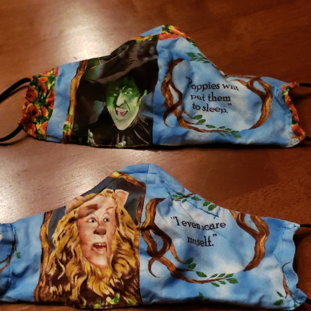 COPY - 2 Wizard of Oz face masks
